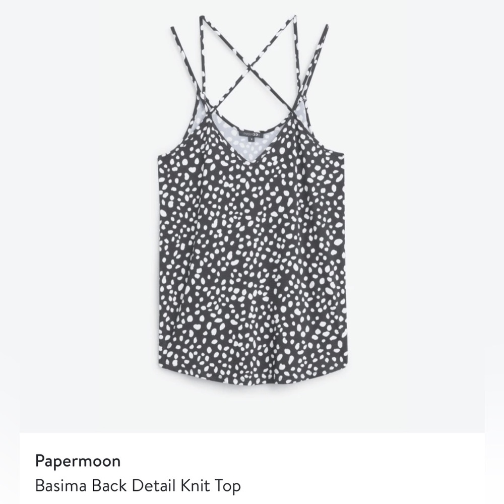 Paper Moon - Basima Back Detail Knit Top - Size Small